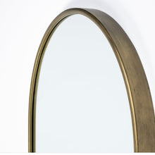 Load image into Gallery viewer, Christine Arched Metal Framed Mirror-Gold
