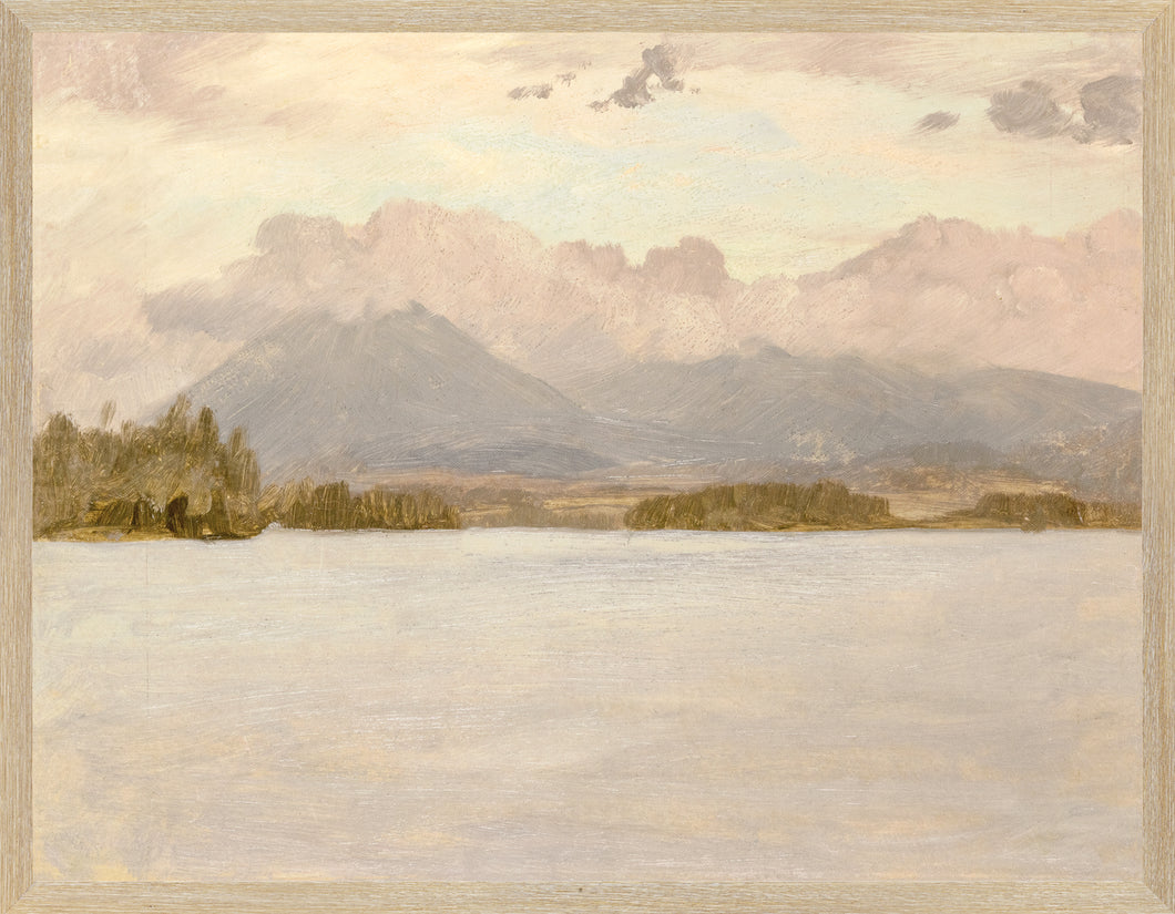 Hudson River School – Lake Katahdin C. 1870