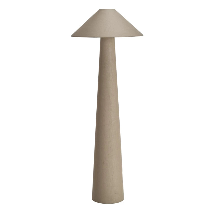 Linen Floor Lamp-Local Pickup Only