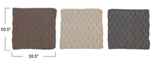 Load image into Gallery viewer, Cotton Blend Dish Towels w/ Weave Pattern, 3 Colors, Set of 3
