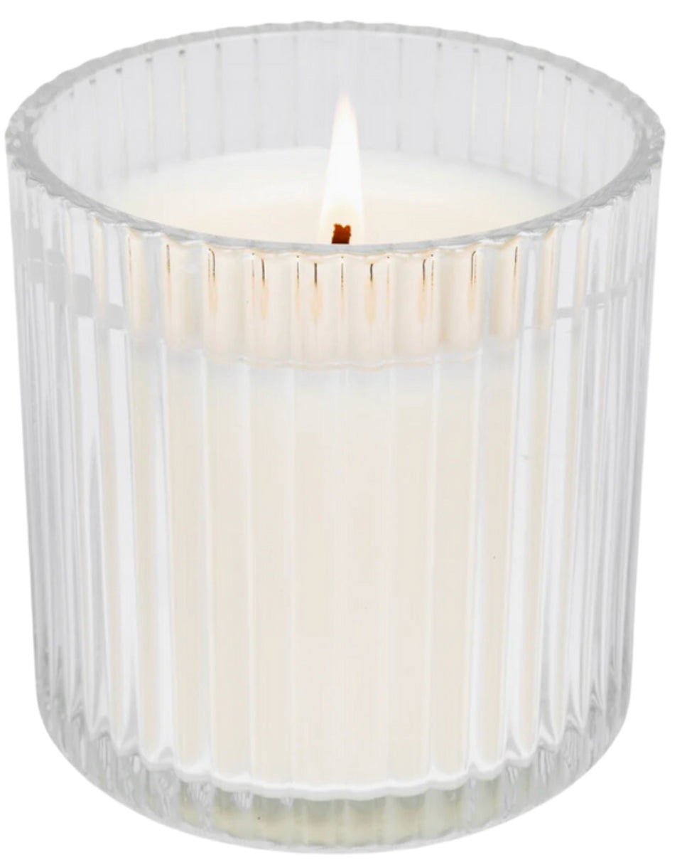 Warm and Cozy Fluted Candle-Local Pickup Only