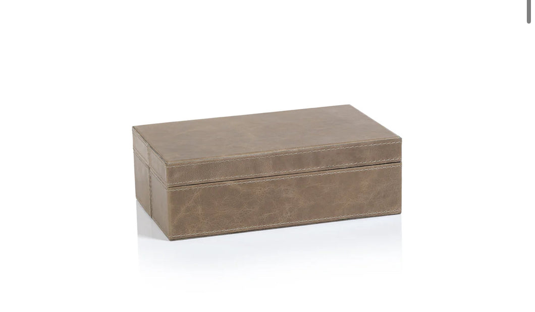 Mink Leather Box-Large