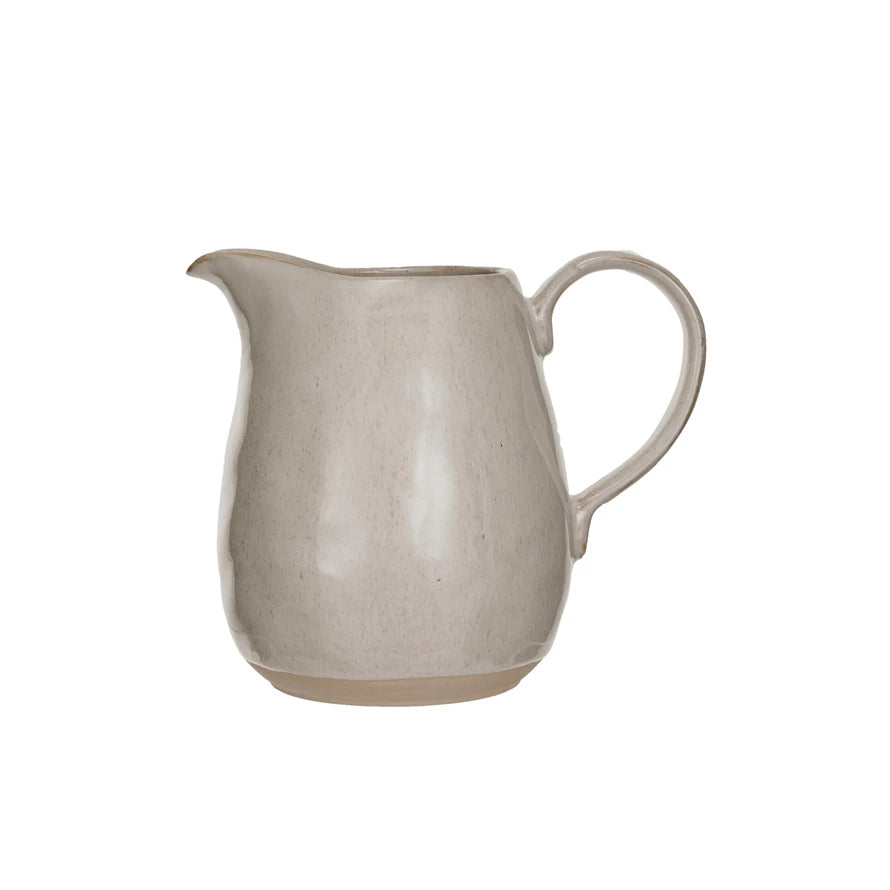 Glazed Cream Pitcher
