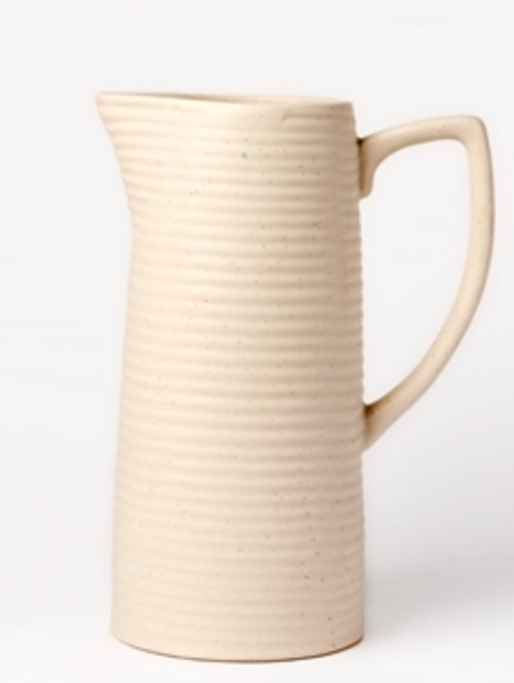 Ceramic Pitcher-Cream