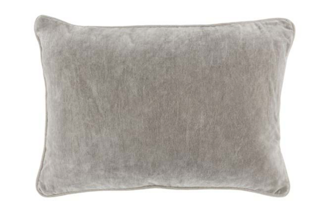 Velvet Lumbar-Silver