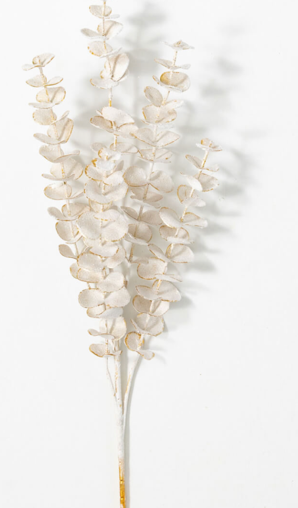 Frosted Gold Eucalyptus Spray