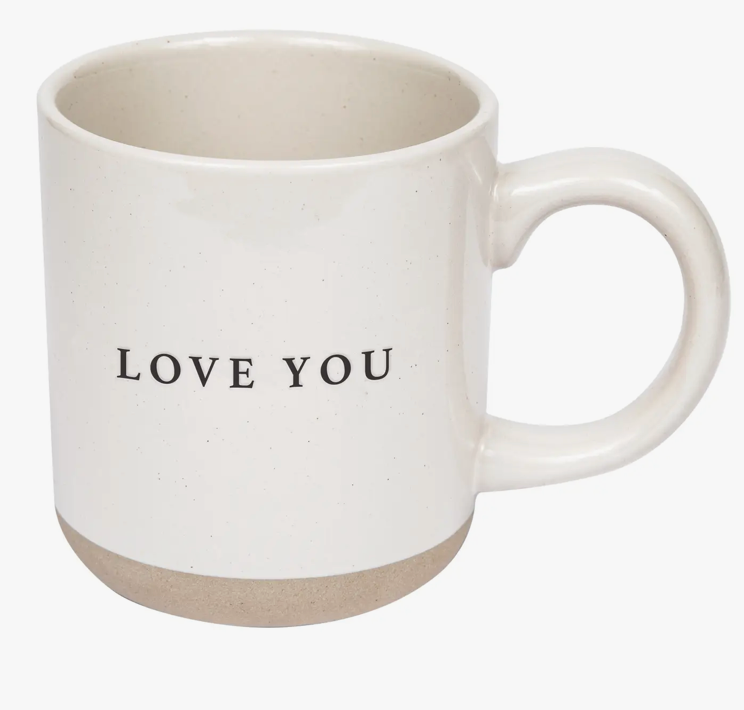 Love You Stoneware Mug