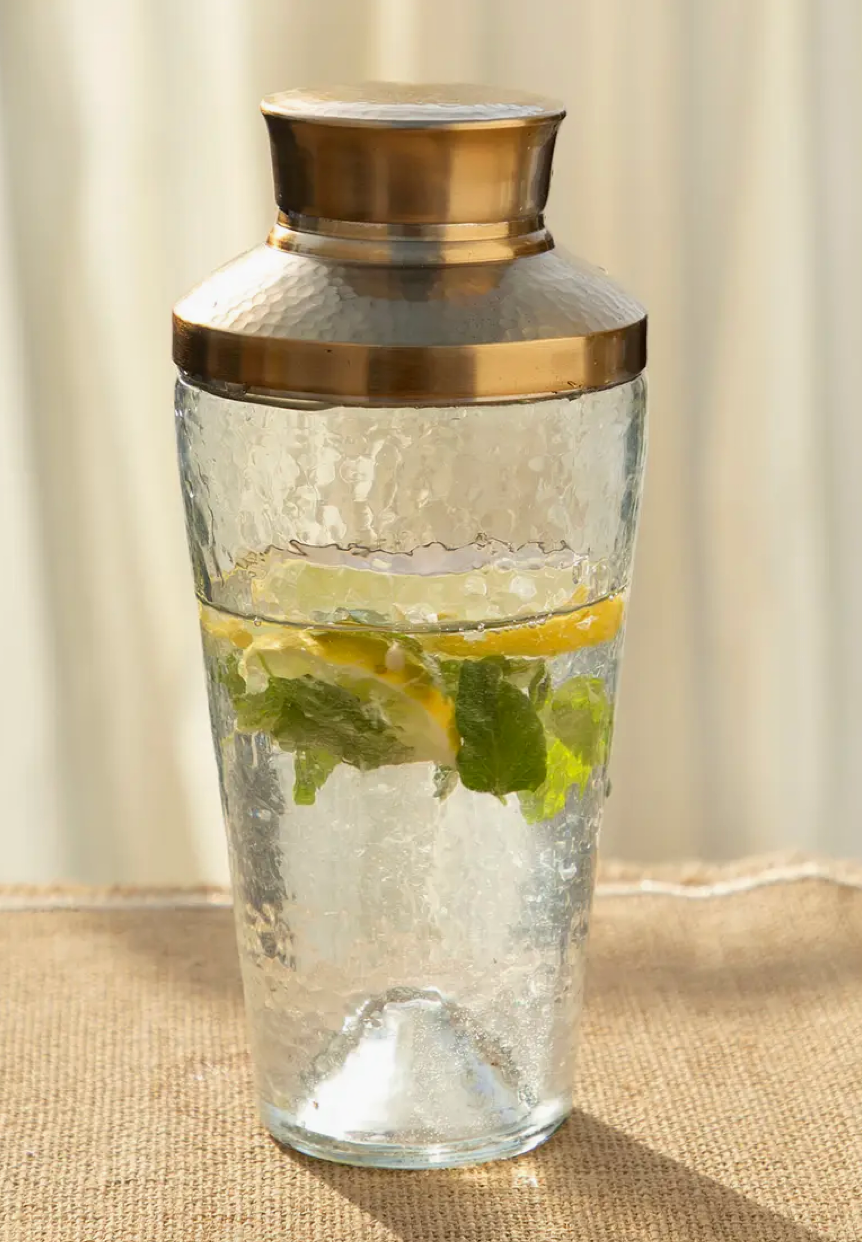 Pebbled Cocktail Shaker