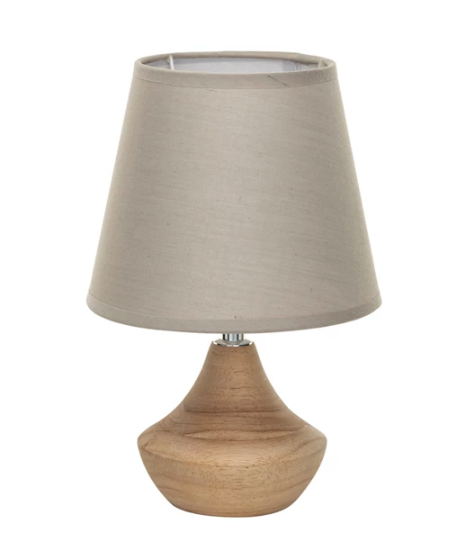 Eucalyptus Wood Mini Table Lamp-Local Pickup Only