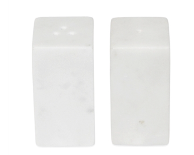 Marble  Salt and Pepper Shakers