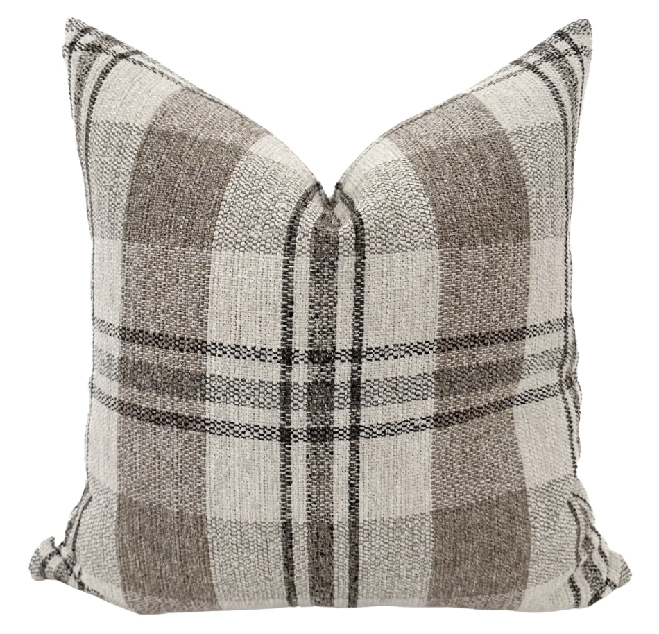 Eli Plaid Pillow Cover-22