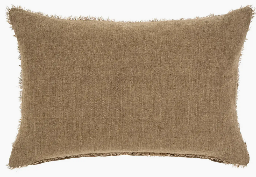 Hazelnut Linen Lumbar