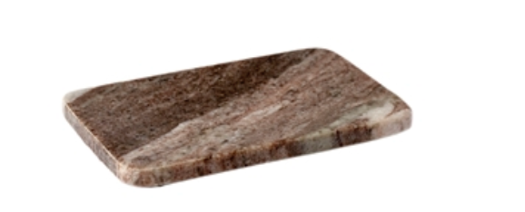 Brown Marble Soap Dish