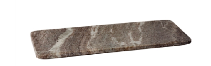 Brown Marble Rectangular Tray