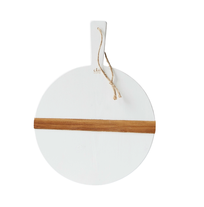 Etu Home Mod Charcuterie Board-Round White