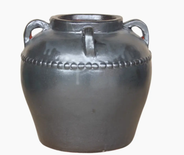 Bindi Grey Glazed Vase