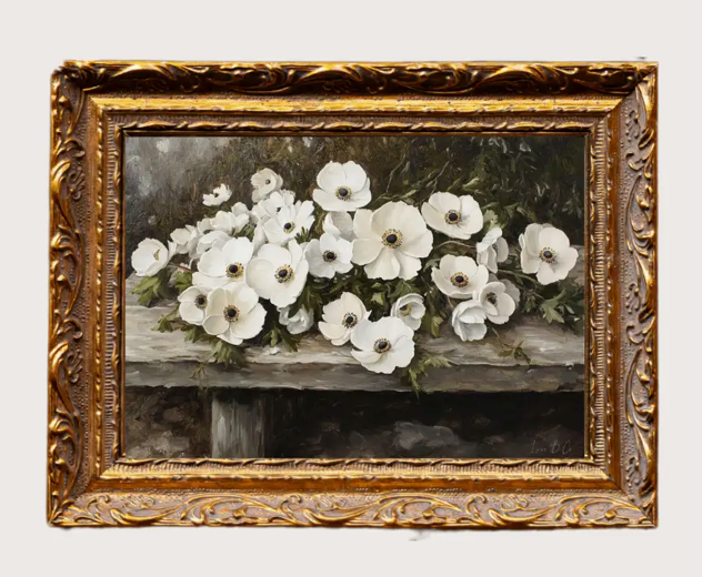 White Petal Flowers