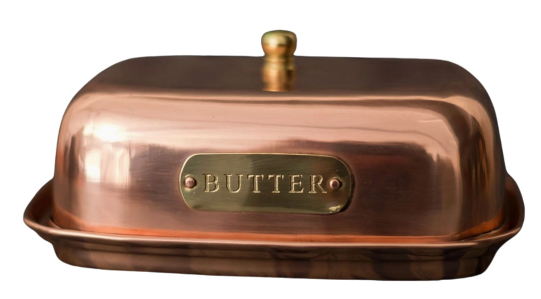 Copper Butter Dish