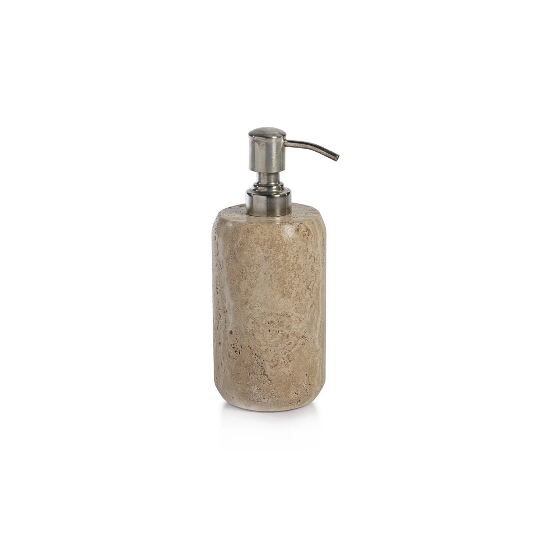 Travertine Soap Dispenser
