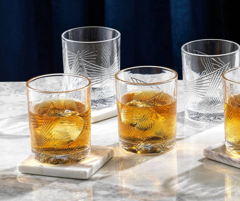 Art Deco Whiskey Glasses