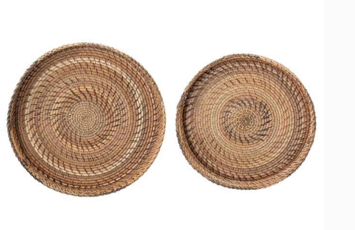Hand-woven Seagrass Tray-Large