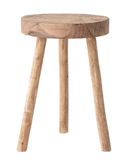 Reclaimed wood stool