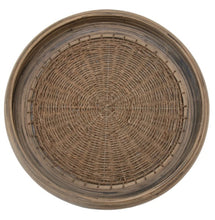 Load image into Gallery viewer, Hand-made bamboo and seagrass tray
