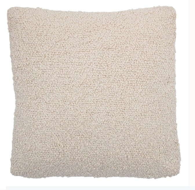 Boucle Pillow with Down Fill