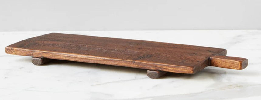 Bordeaux footed tray