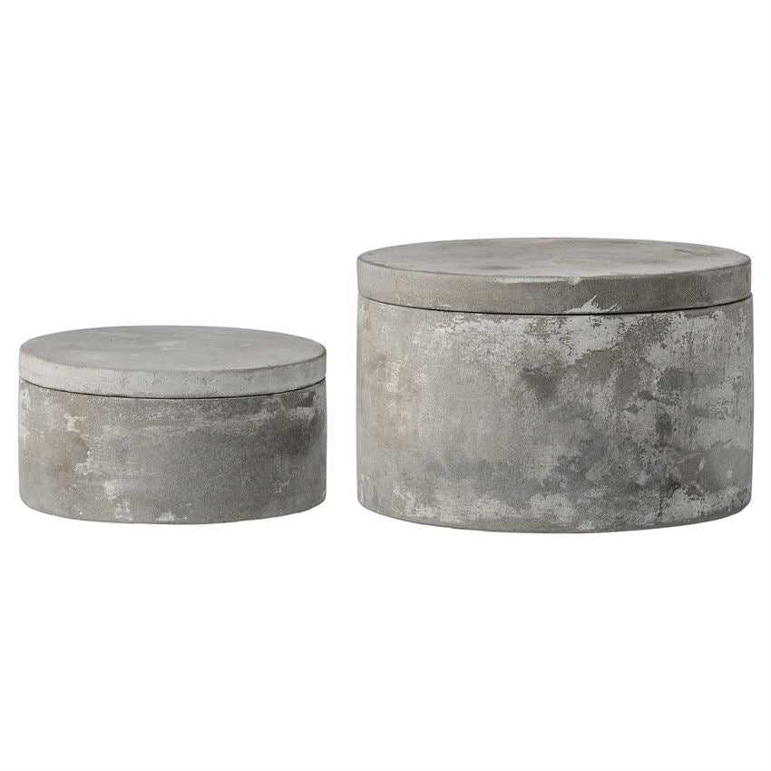 Cement Container w/Lid-Large