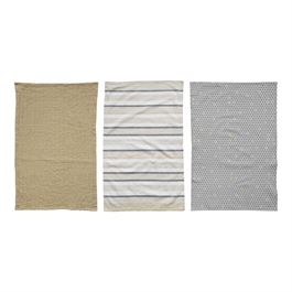 Set of 3 Cotton Tea Towels