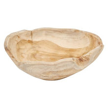 Load image into Gallery viewer, Decorative Teak Wood Bowl
