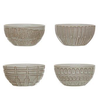 Stoneware Bowl -4 Styles