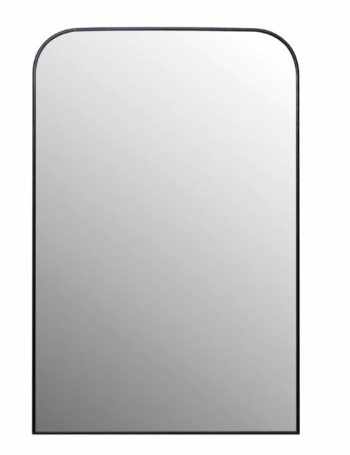 Metal framed mirror